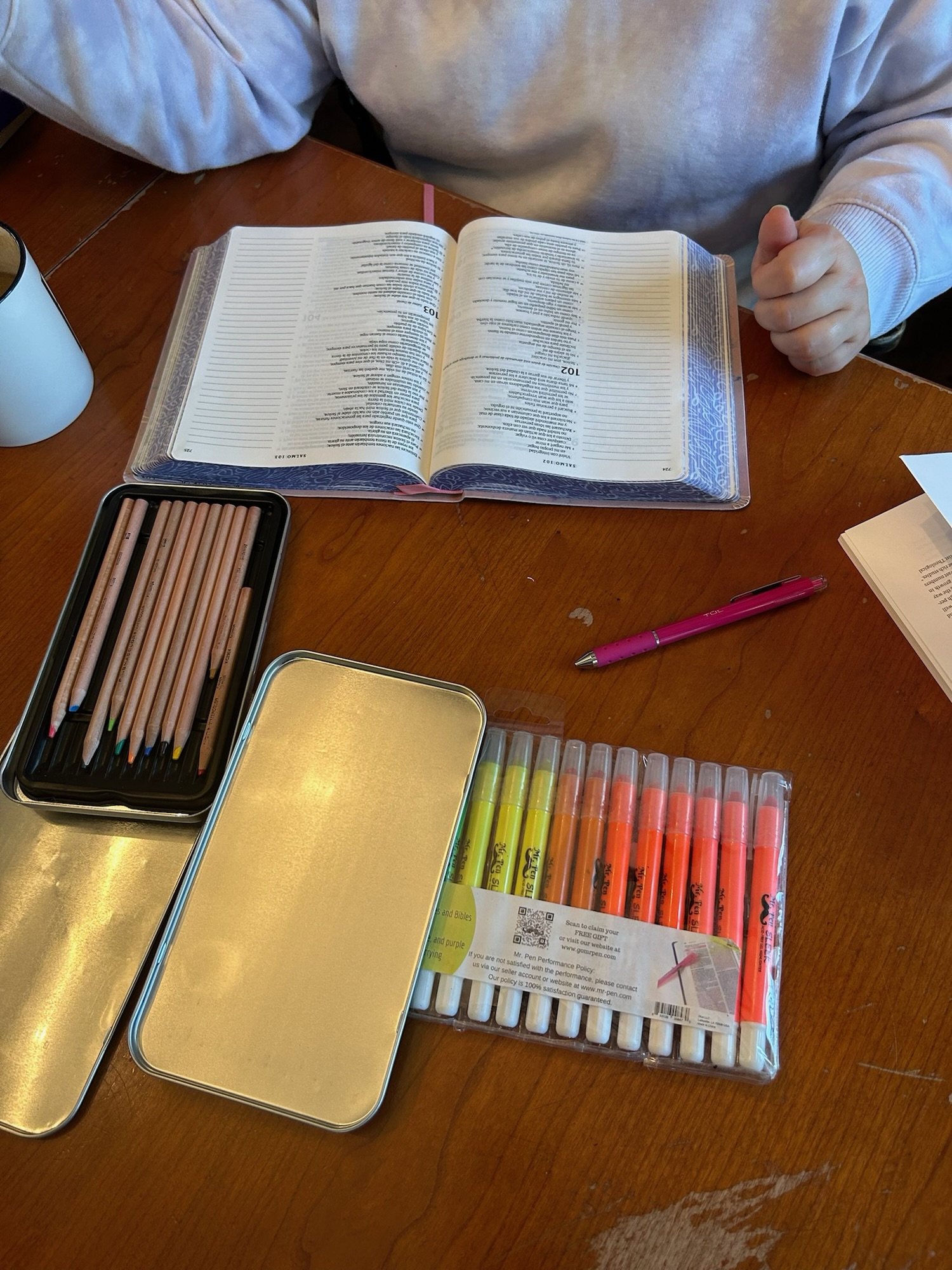 Bible Journaling Saturdays